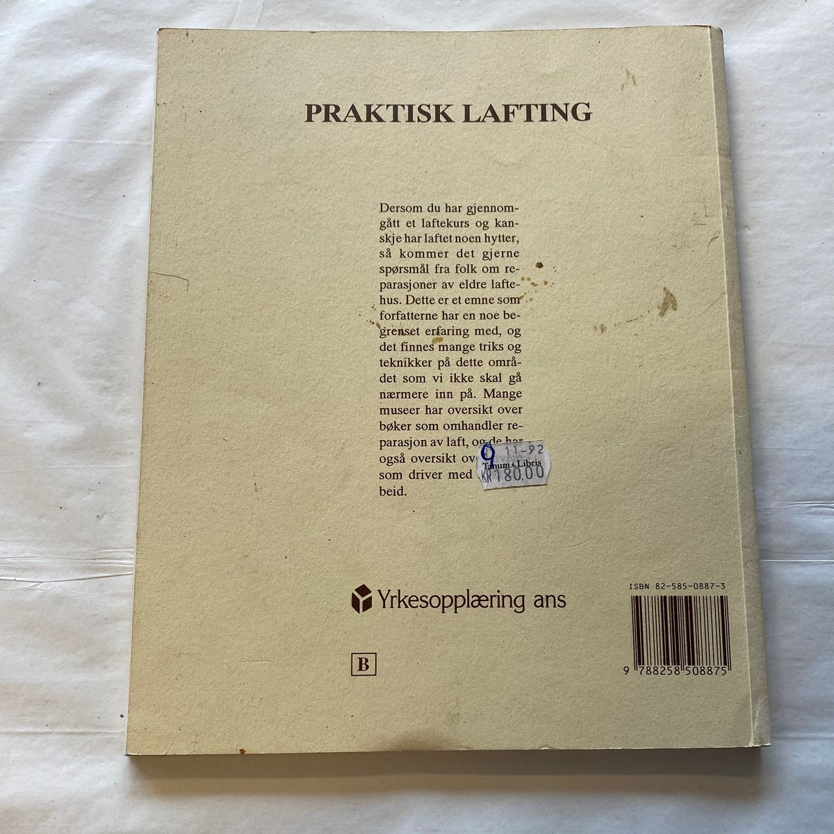 Hogsnes, Leine og Sageng - Praktisk lafting