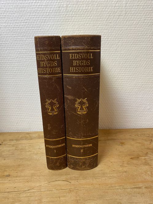 Hovedbilde Eidsvoll bygds historie, Bygdehistorien 1&2