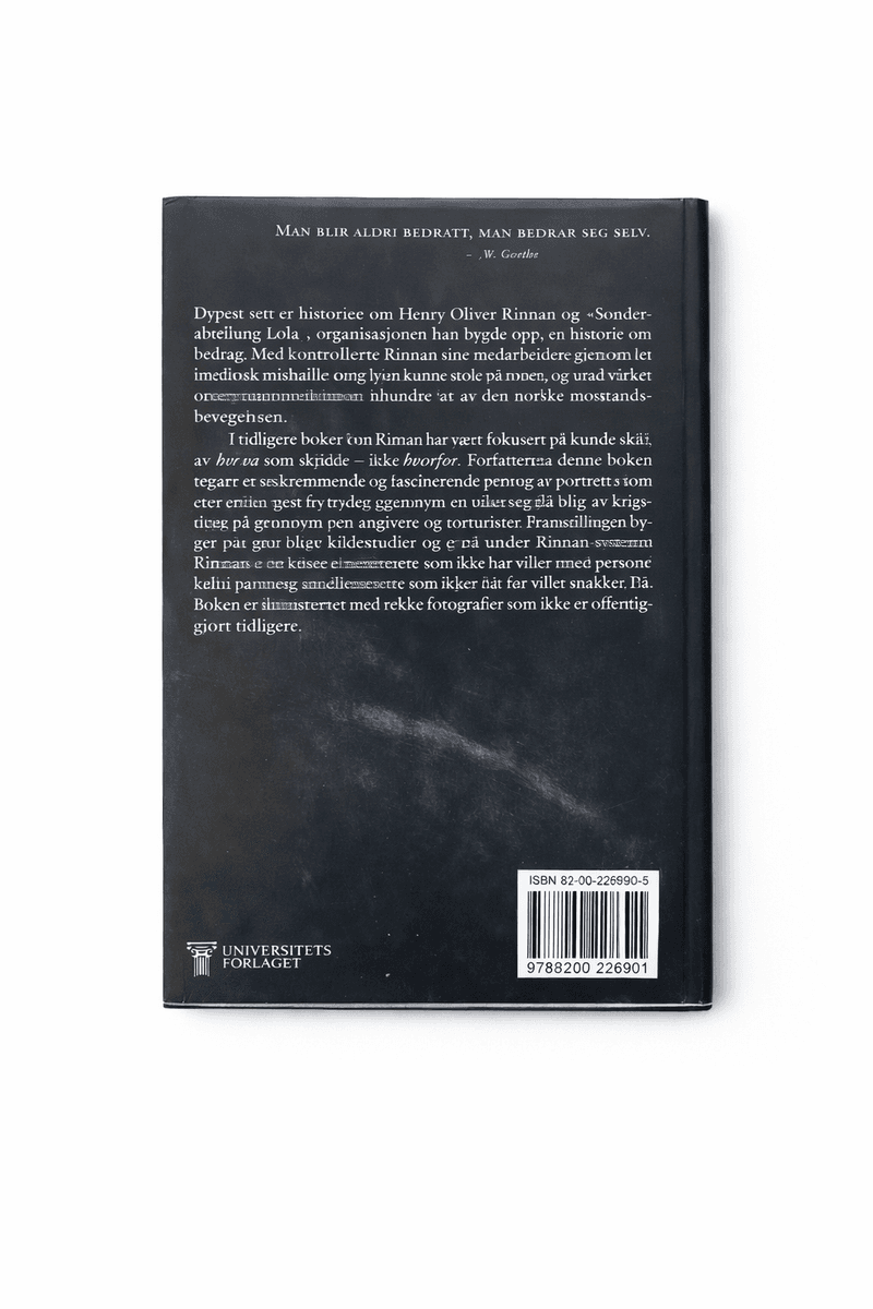 Aage Georg Sivertsen - Rinnan - et nærbilde