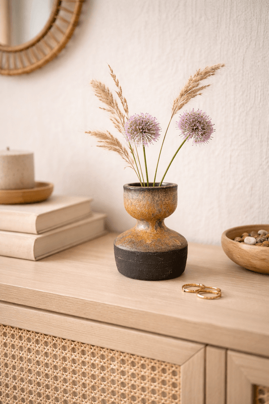 Liten keramikk-vase