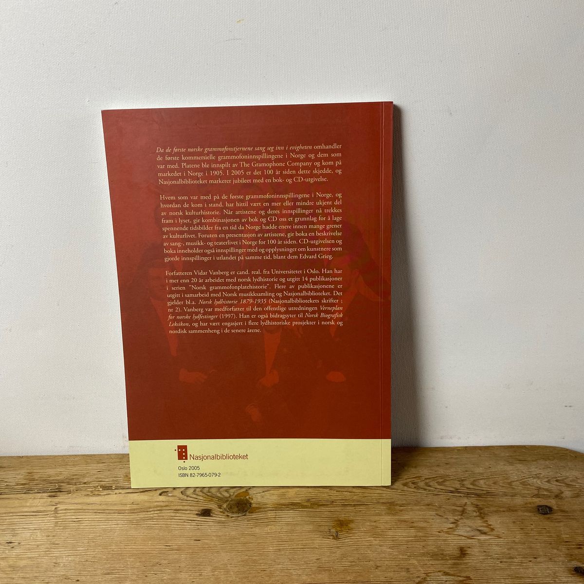 Vidar Vanberg - Norsk grammofonhistorie 100 år
