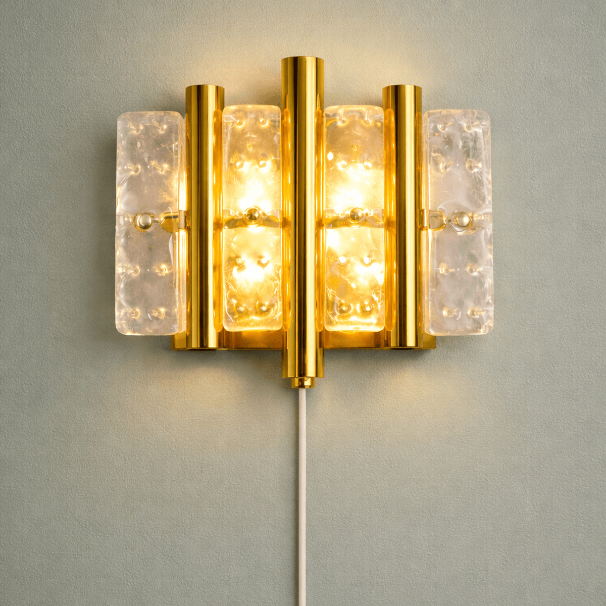 Carl Fagerlund Orrefors vegglampett