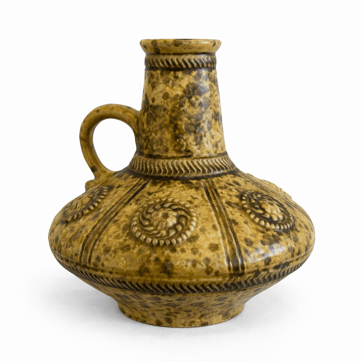 Jasba vase, gulgrønn